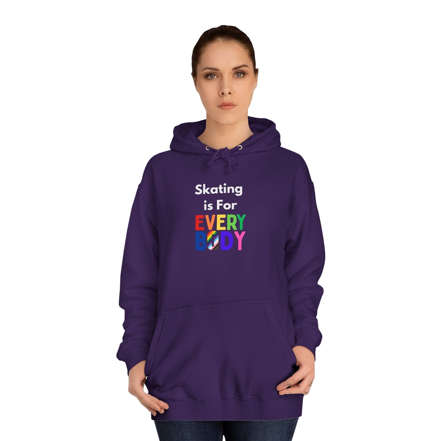 Skating is For Everybody Unisex Hoodie