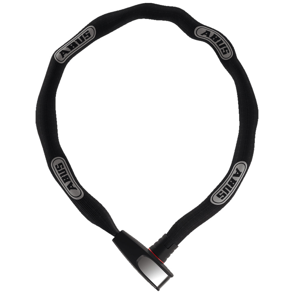 Abus STEEL-O-CHAIN 8807K/85-7mm Square BK (2.8′) (71195)