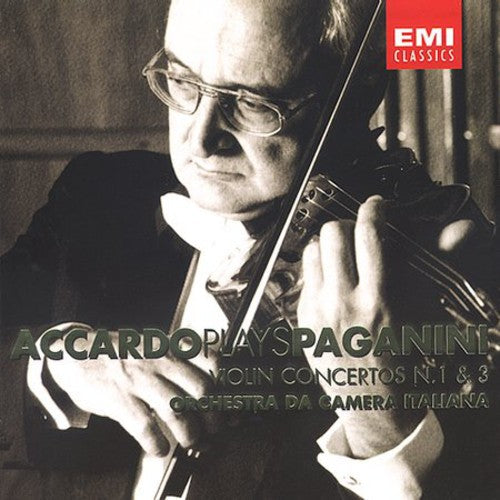 Paganini / Accardo / Italian Chamber Orchestra - Violin Concertos 1 & 3 - Music CD