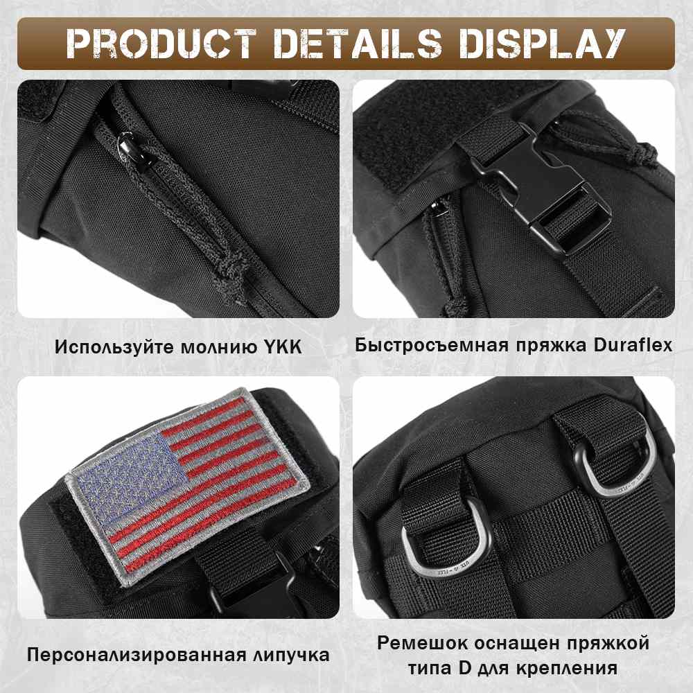 Votagoo Tactical Medical Bag Molle First Aid Kits Set Emergency Pouch IFAK Trauma Kit for Outdoor Survival