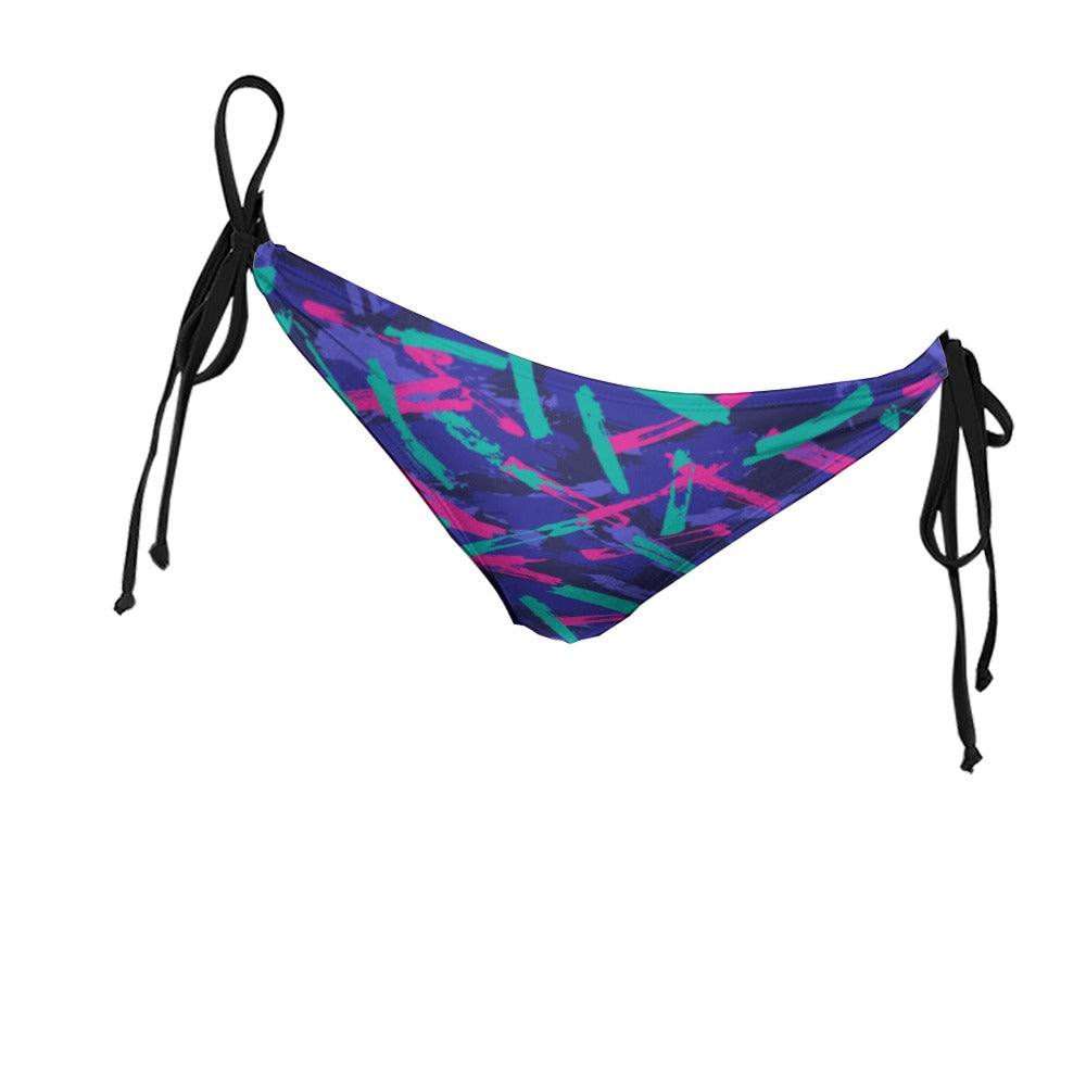 Neon Slash Bikini Briefs