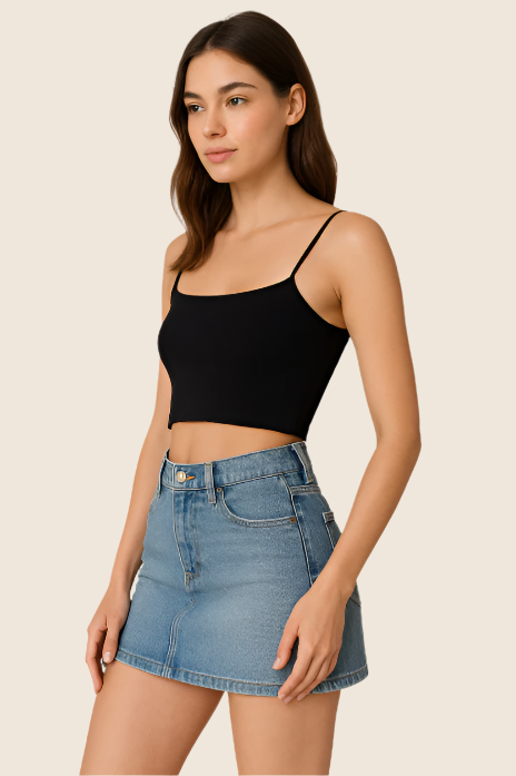 Rebel Denim Skirt