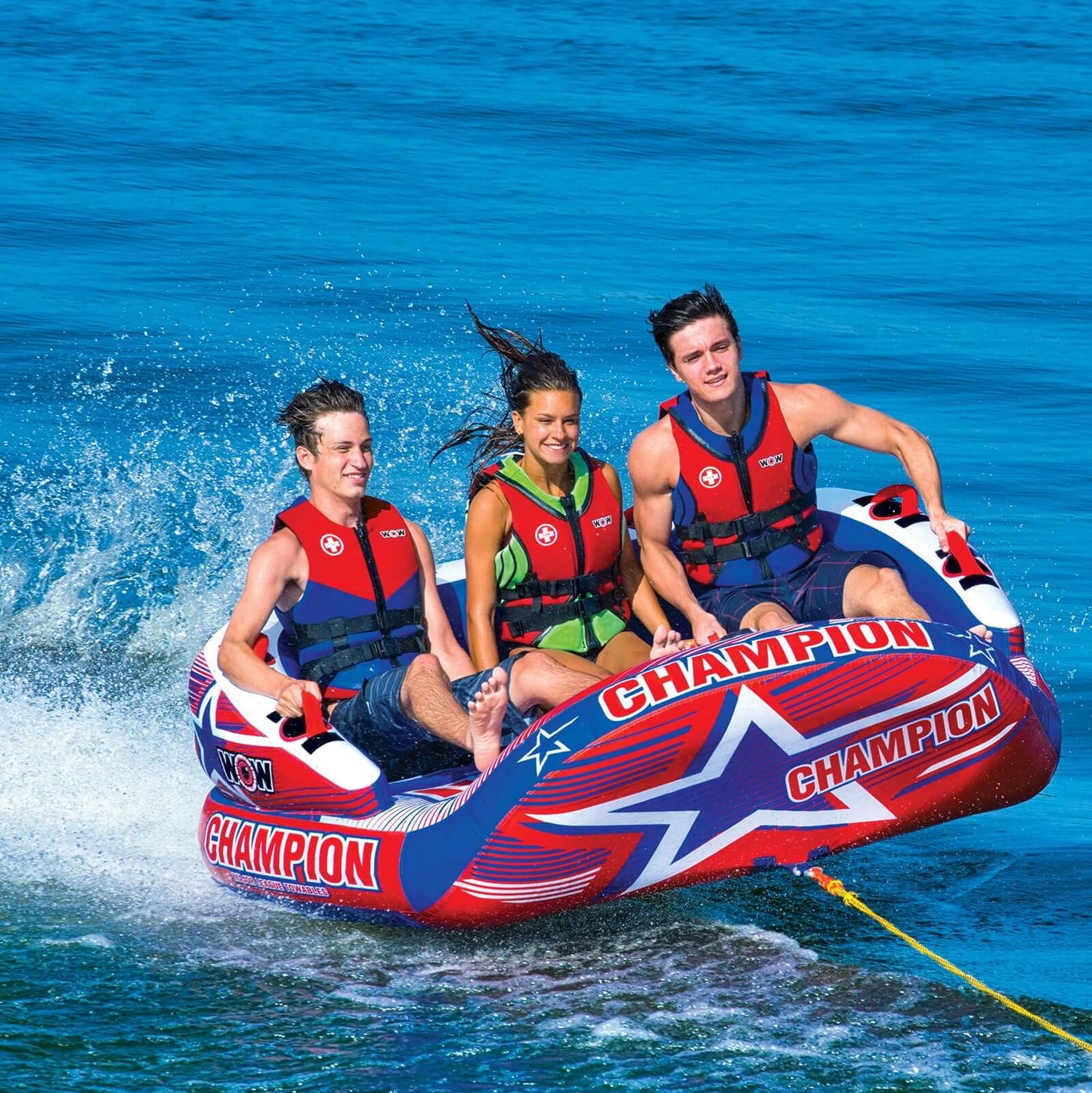 WOW Sports Champion 3-Person Towable (21-1010)