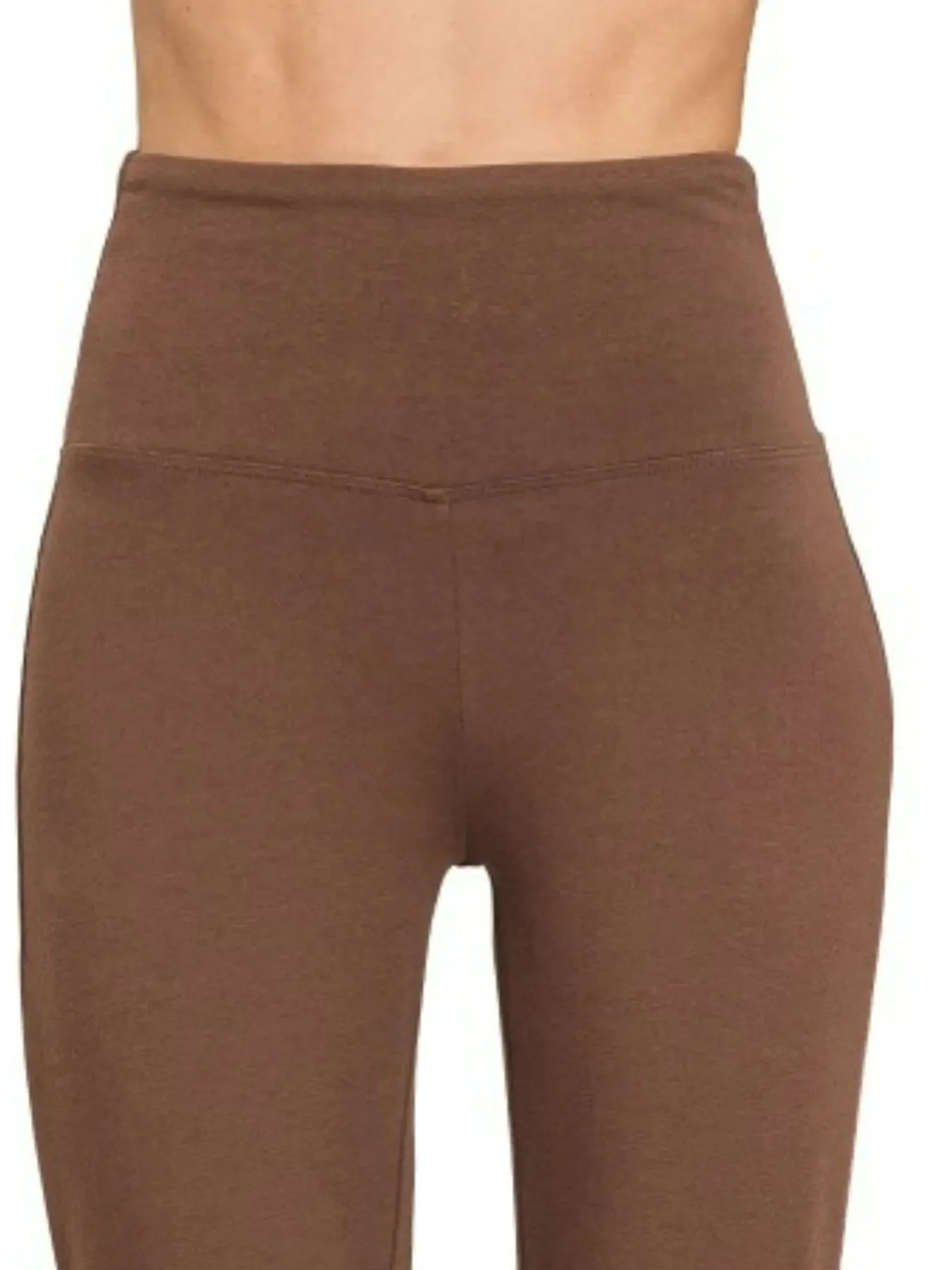 Garden Naked Wide Waistband Yoga Flare Pants