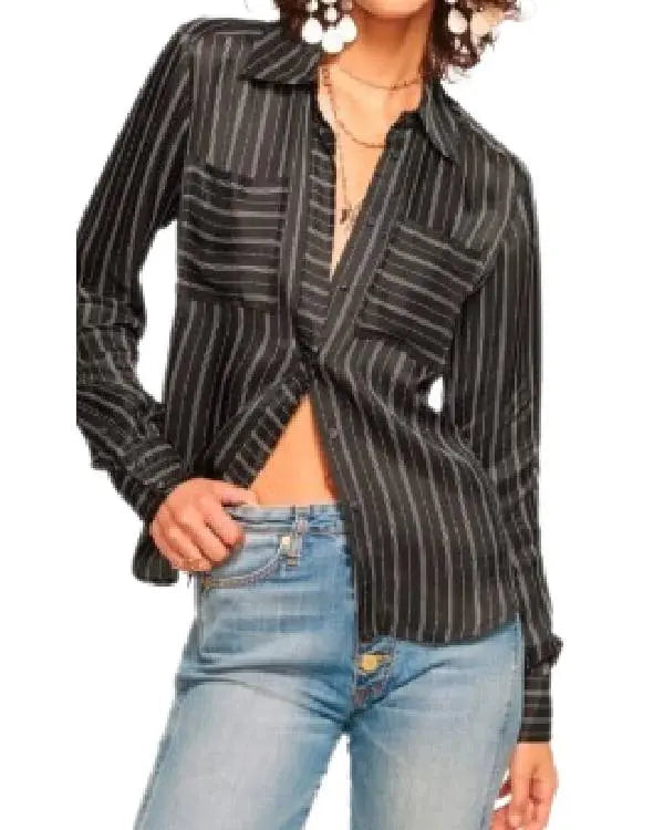 The Waterfront S01 Bree Buckley Striped Shirt