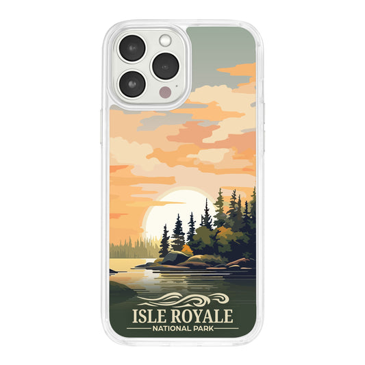 National Parks Isla Royale HD Apple iPhone 11 Series Phone Case