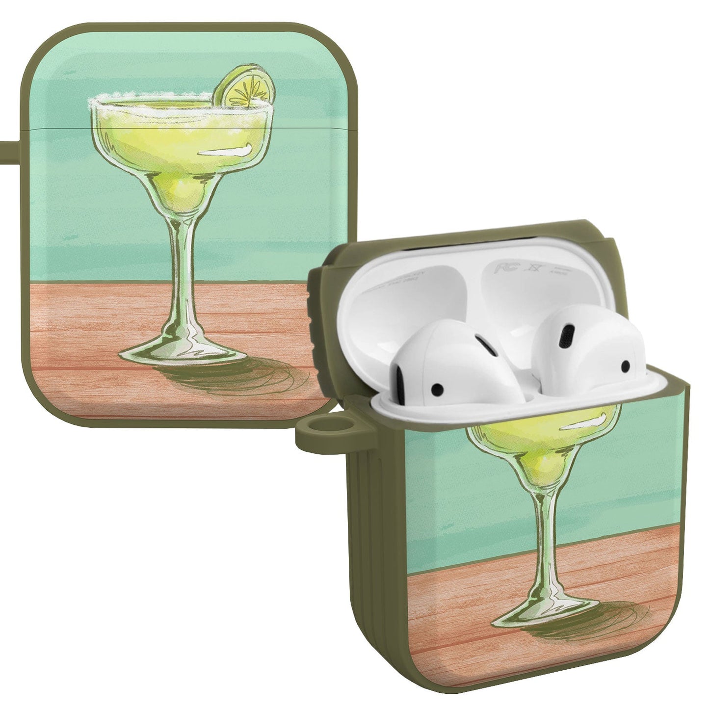 Wine, Beer, & Booze HDX Apple AirPods Gen 1 & 2 Case Cover