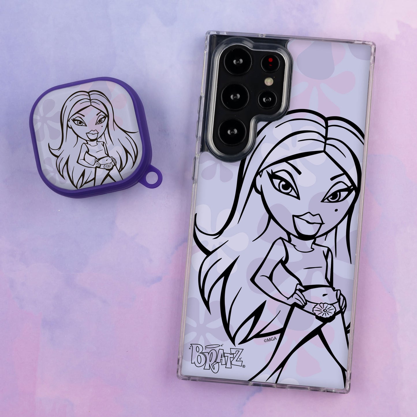 Bratz® Passion For Fashion HD Samsung Galaxy S22 Series and Buds Pro Combo Package