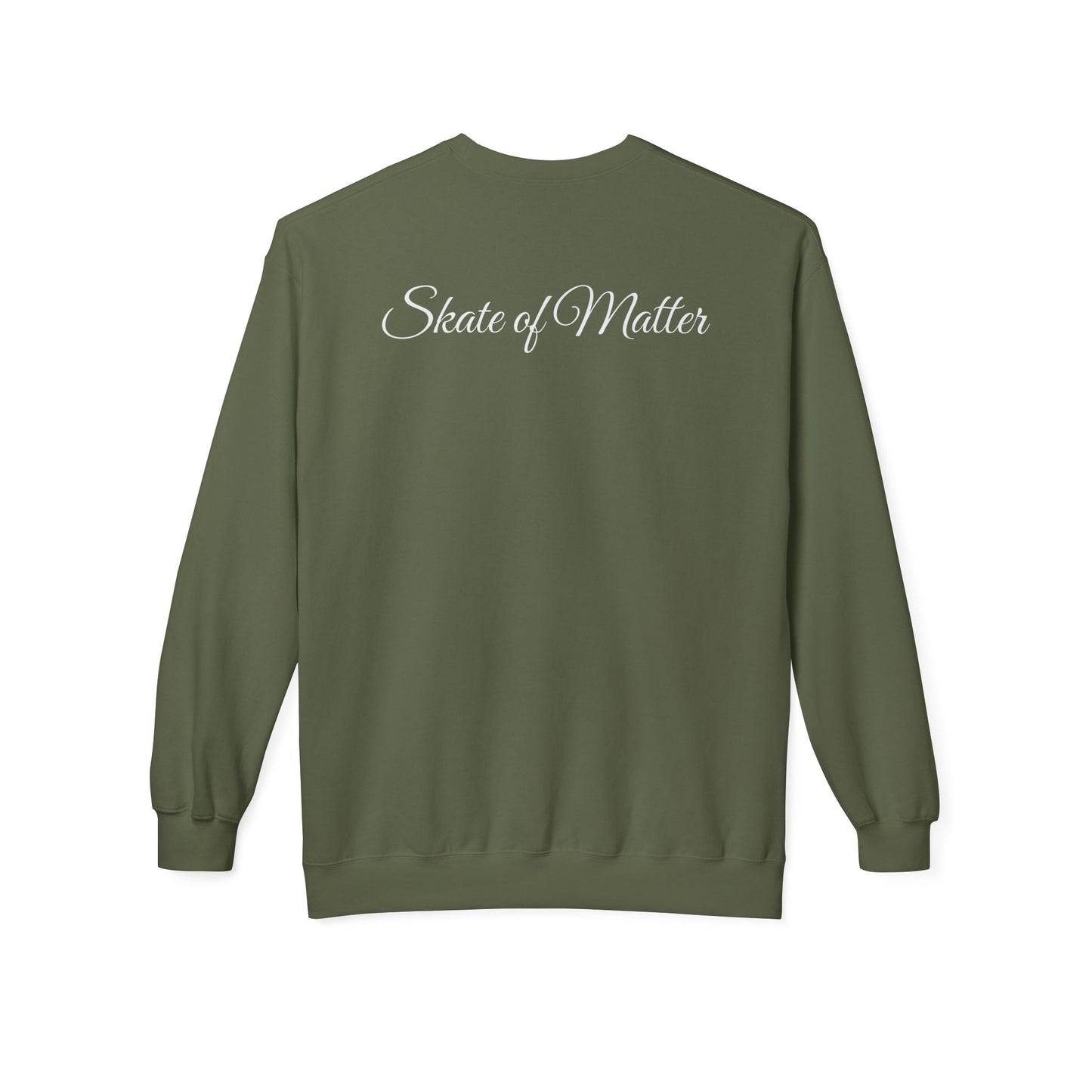 Skate Addict Unisex Fleece Crewneck Sweatshirt