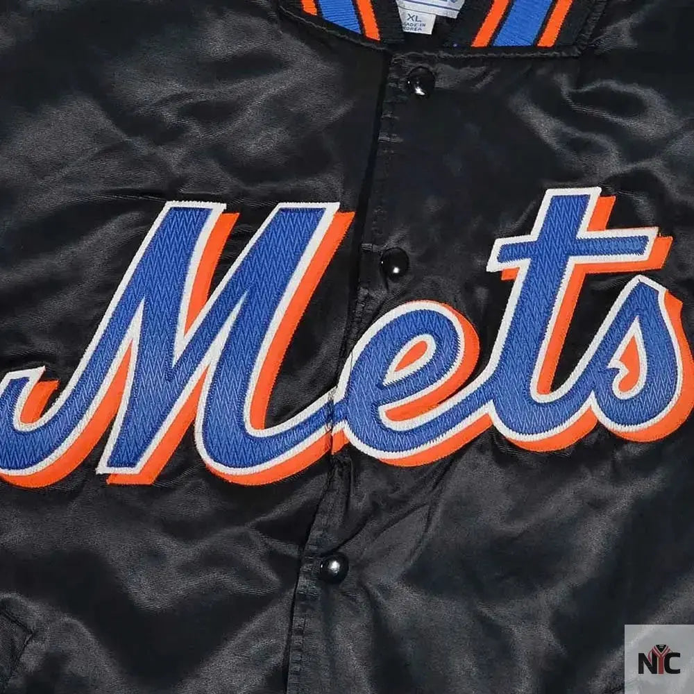 90’s New York Mets Black and Blue Jacket