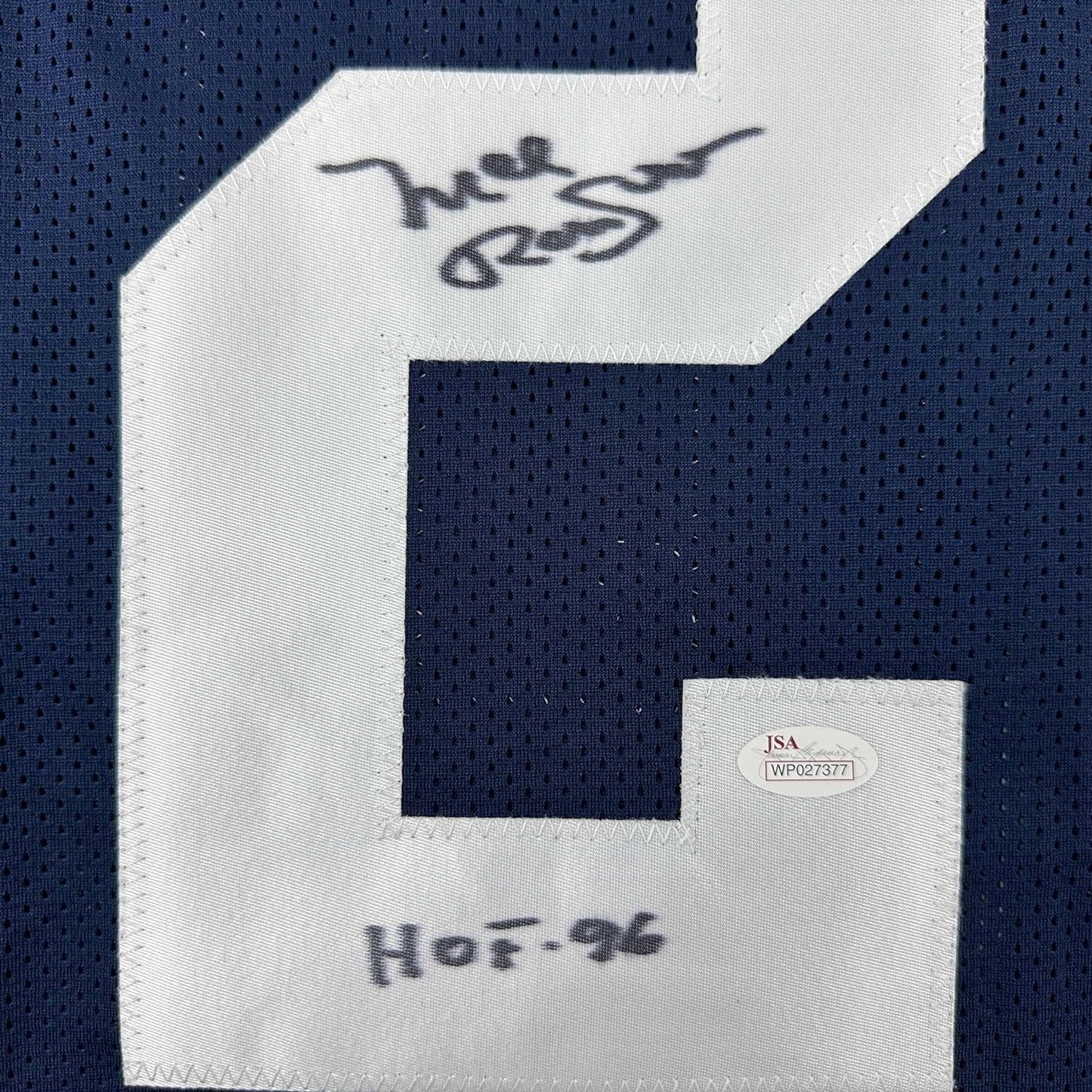 Framed Autographed/Signed Mel Renfro 35x39 HOF 96 Dallas Thanksgiving Day Football Jersey JSA COA