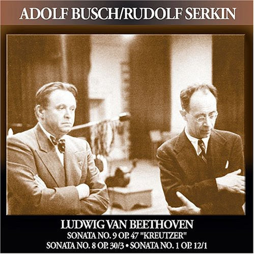 Beethoven / Busch / Serkin - Sonatas For Violin & Piano - Music CD