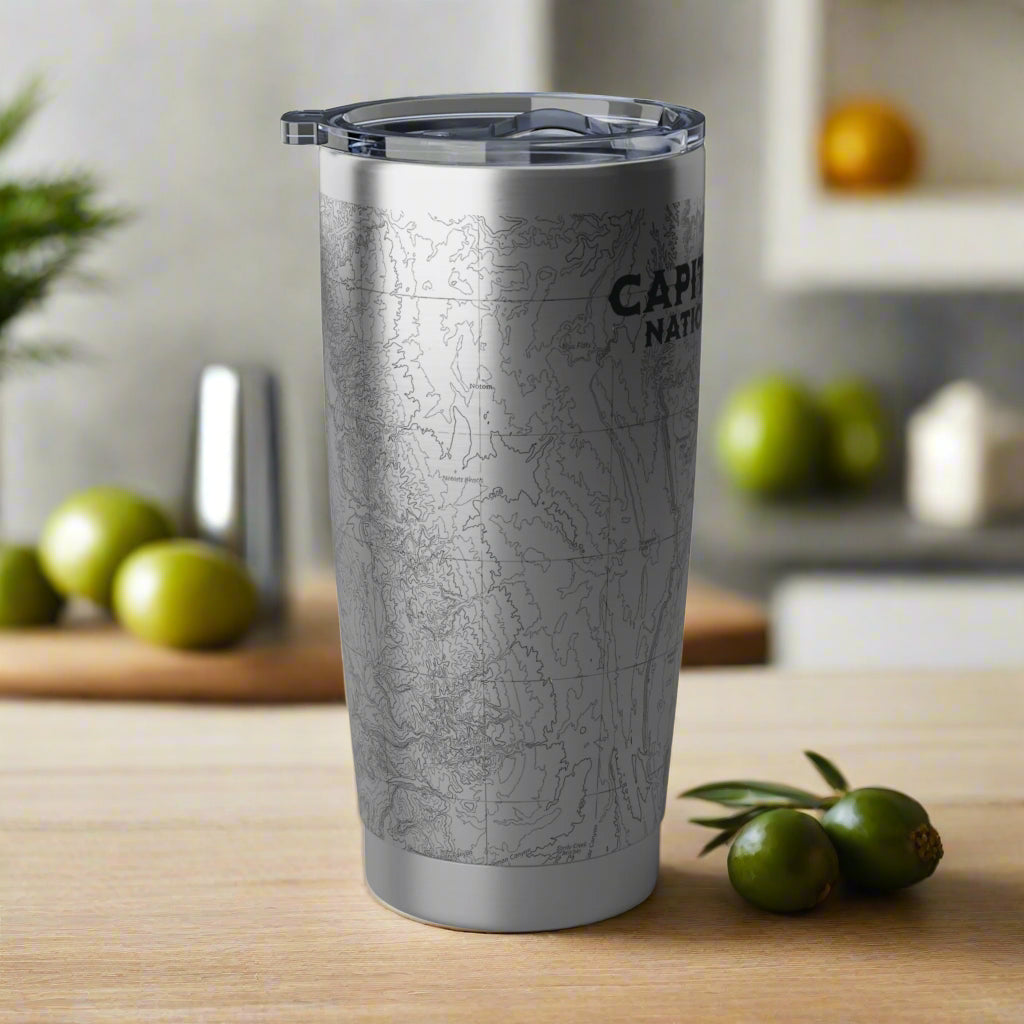 Capitol Reef National Park Topographic Insulated Tumbler 20oz