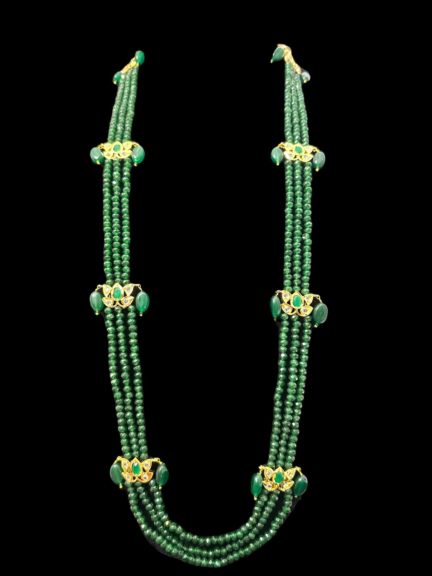 LN49 Raina green beads necklace ( READY TO SHIP )