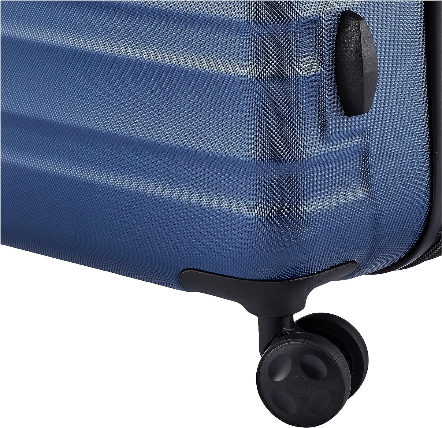 Amazon Basics 2-Piece Set Hardside Spinner, Black
