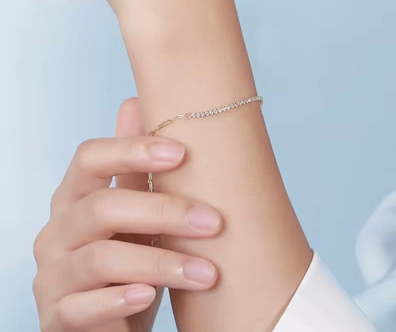 Diamond Tennis Bracelet - Sterling Silver