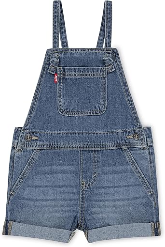 Levi's Girls' and Baby Denim Shortall