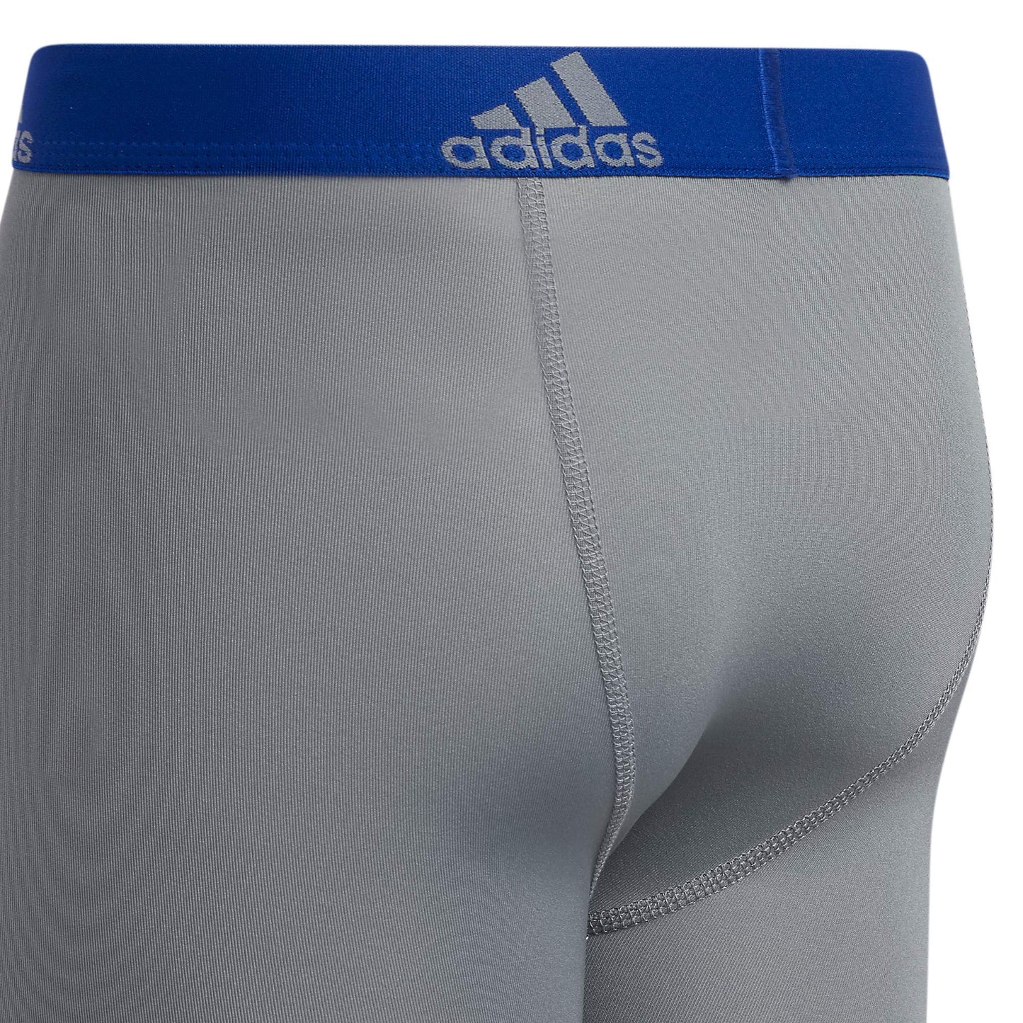 adidas Kids-Boy's Performance Long Boxer Briefs Underwear (4-Pack), Collegiate Royal Blue/Grey/Collegiate Navy, Large