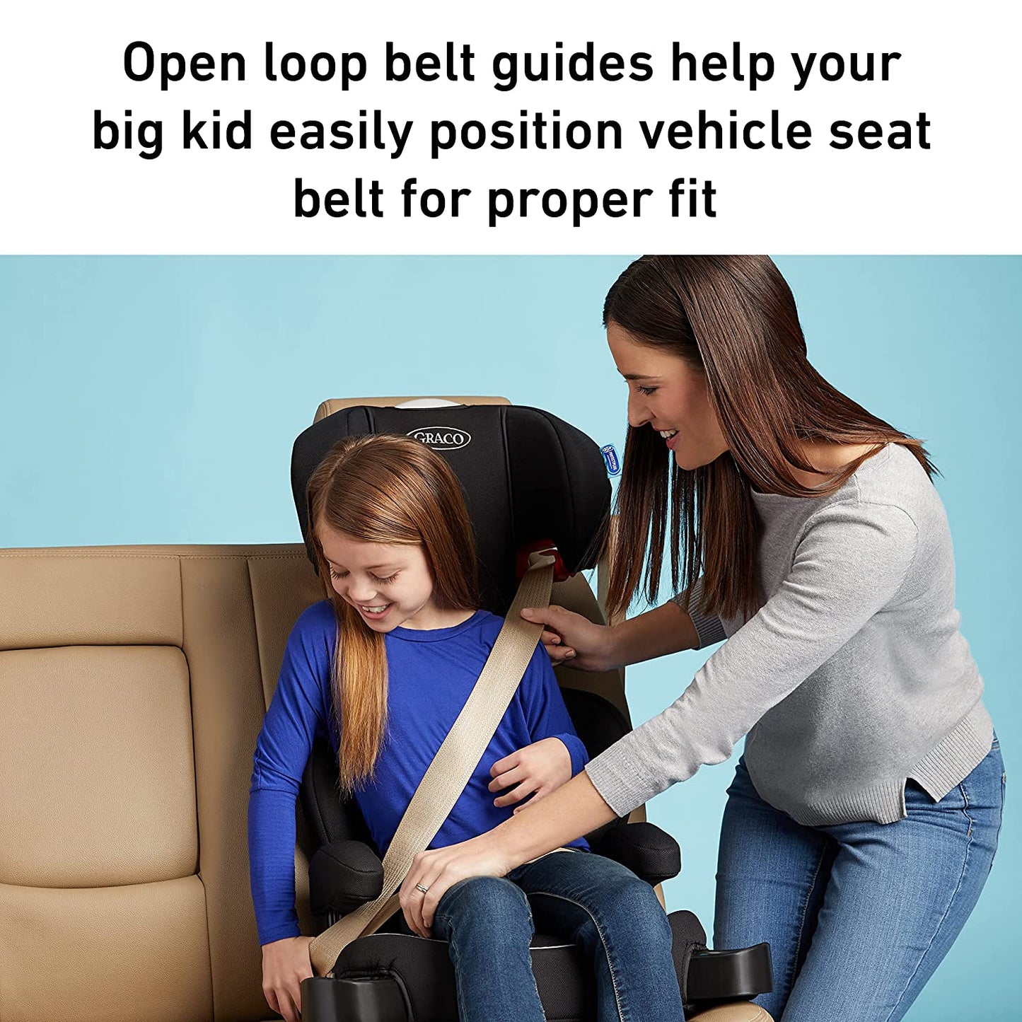 Graco TurboBooster Highback Booster Seat, Glacier