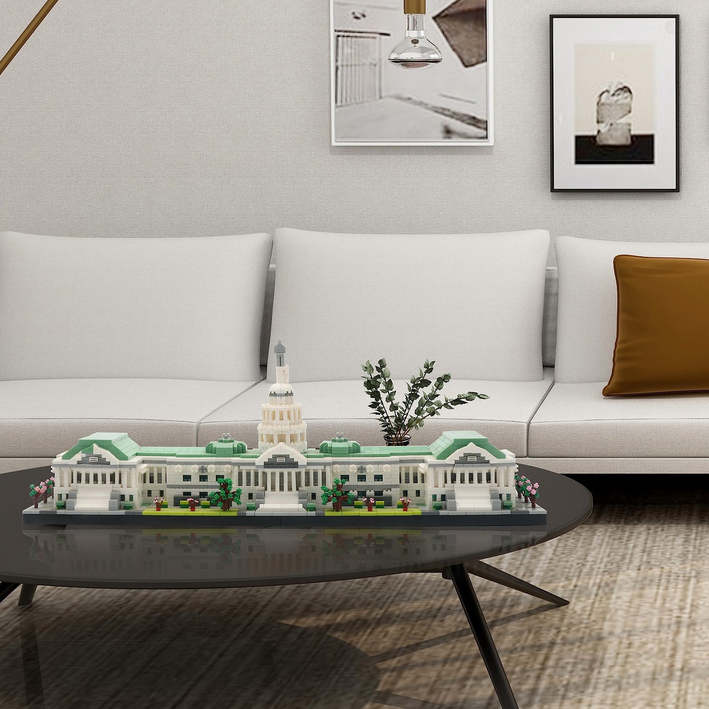 KLMEi Micro Mini Blocks United States Capitol Famous Building (14+) 3630 PCS