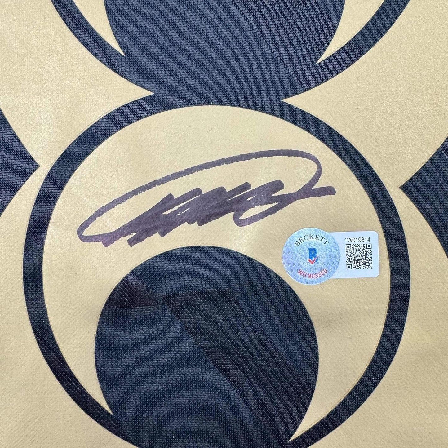 Framed Autographed/Signed Ricardo Kaka 35x39 Real Madrid Black Retro Soccer Futbol Jersey Beckett BAS COA