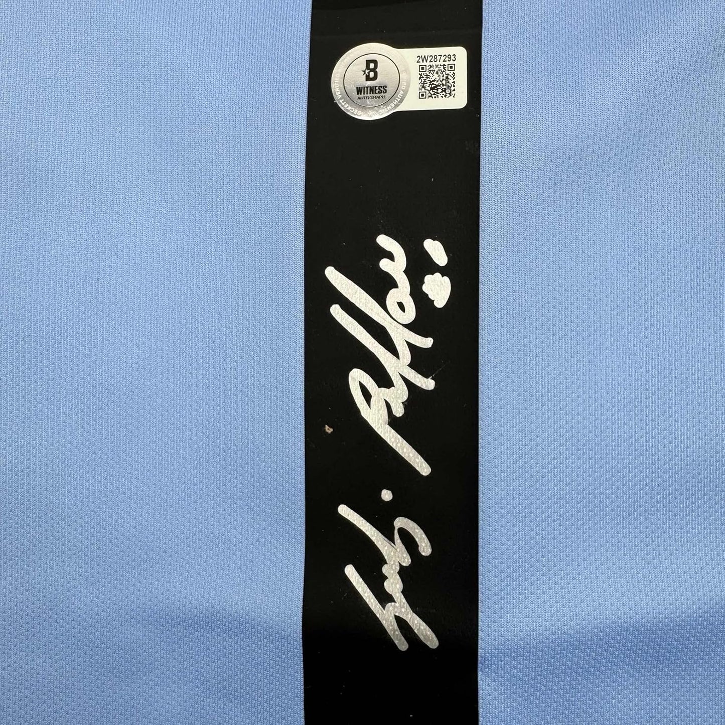 Framed Autographed/Signed Gianluigi Buffon 35x39 Juventus Blue Soccer Jersey Beckett BAS COA