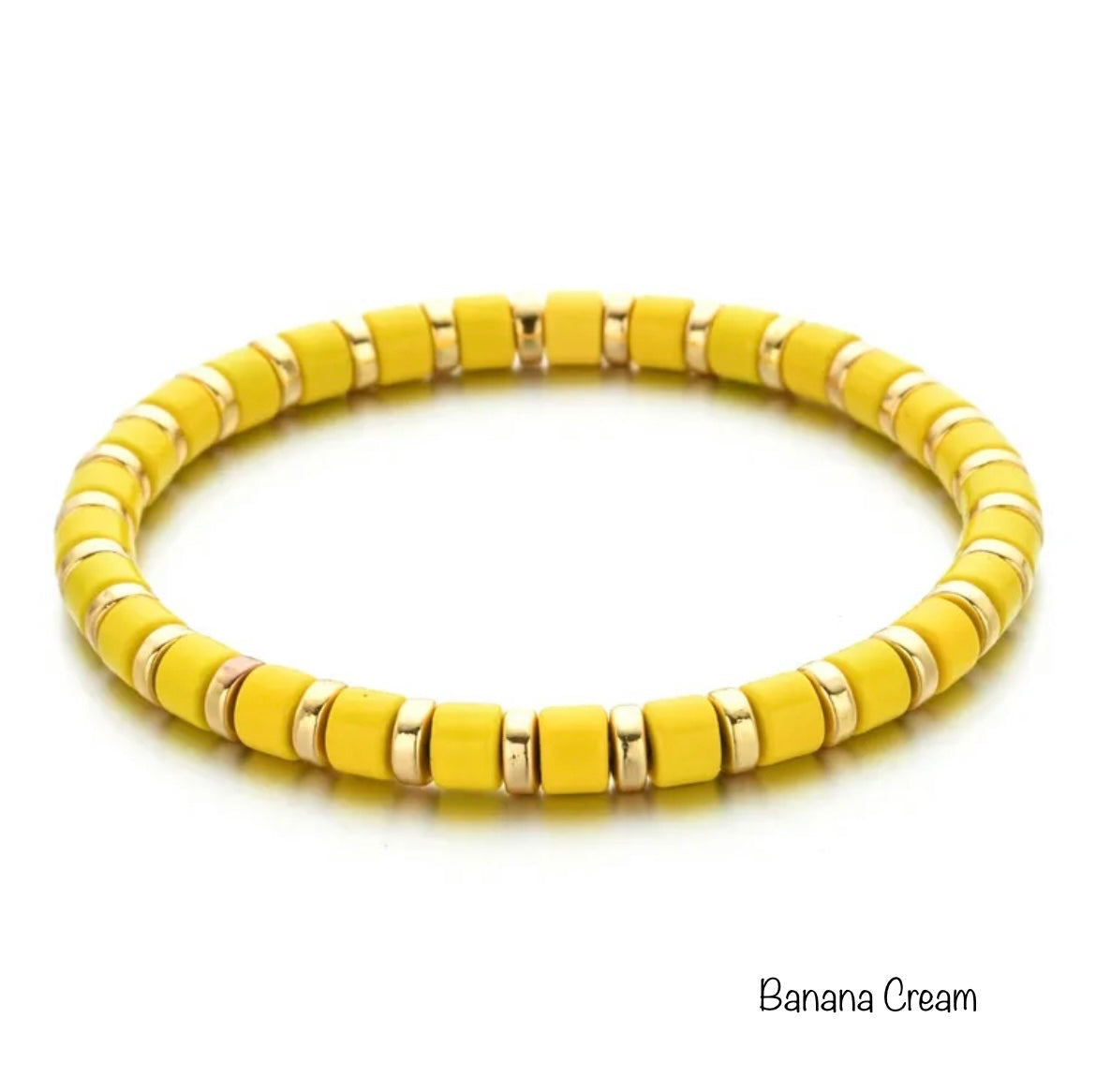 Enamel Beaded Charm Bar Bracelets - Charm Bar Styling