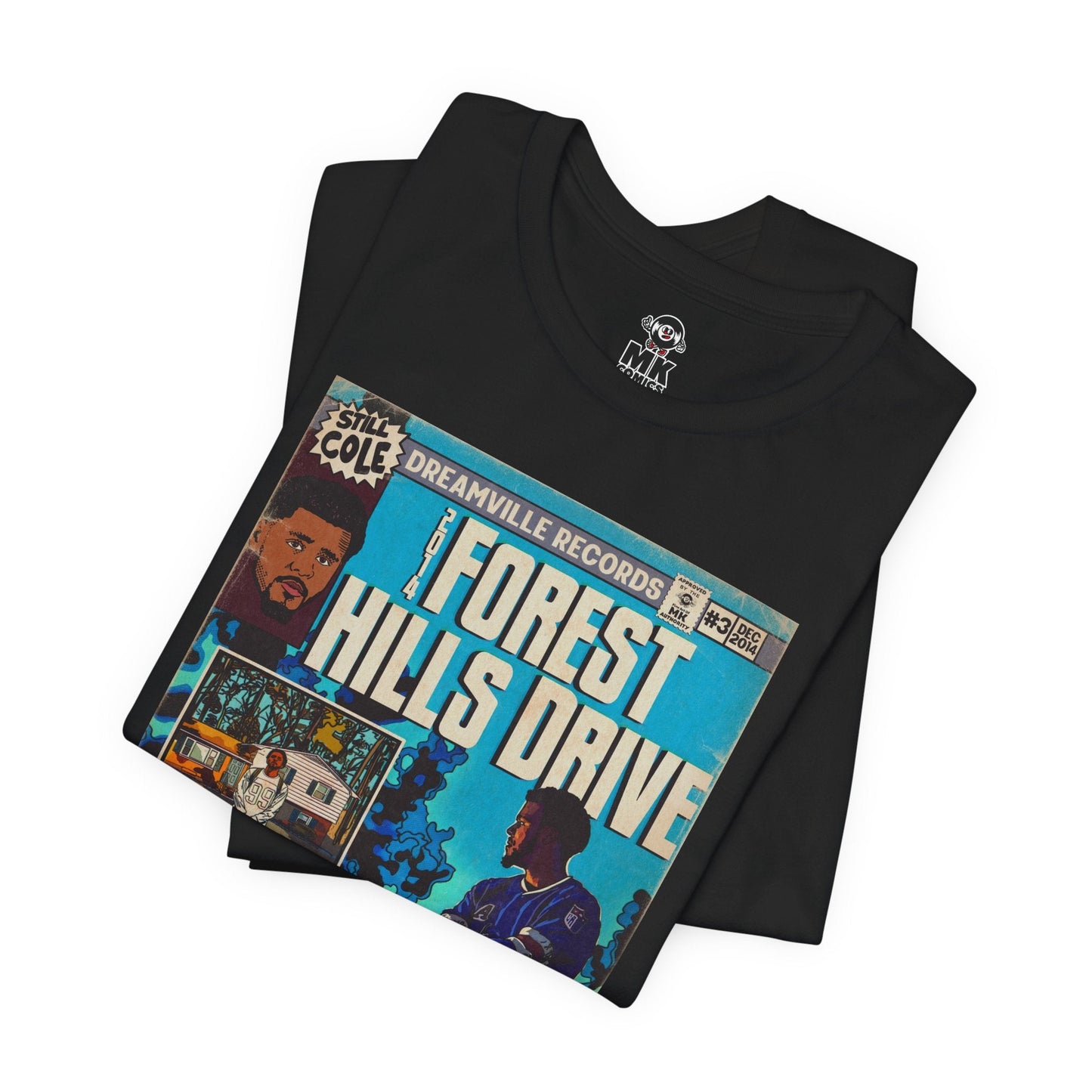 2014 Forest Hills Drive - Comic Book Art - Unisex Jersey Short Sleeve Tee