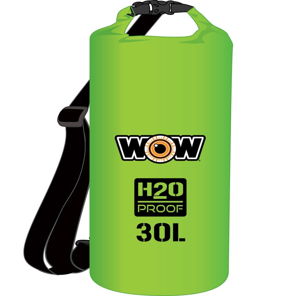 WOW Sports H2O Proof 30L Drybag Green (18-5090G)