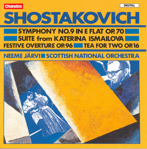 Shostakovich / Jarvi / Scottish National Orchestra - Symphony 9 / Festive Overture - Music CD