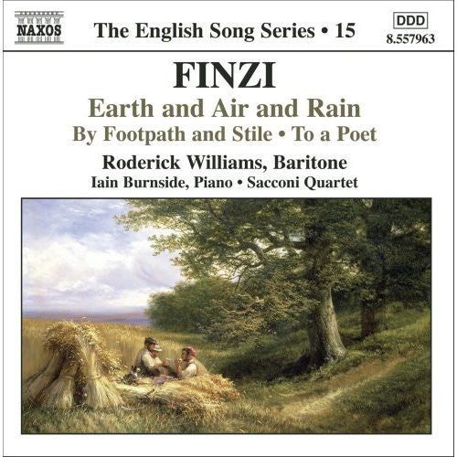 Finzi / Williams / Burnside / Sacconi Quartet - Earth & Air & Rain - Music CD