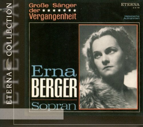 Berger,erna - Great Singers Of The Past - Music CD