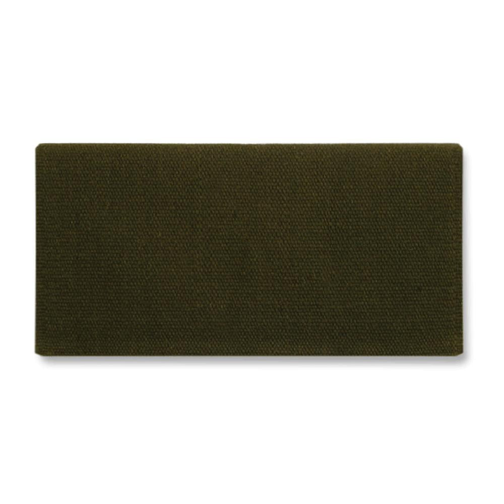 1314-39 San Juan Solid Dark Olive 36x34 New Zealand Wool Saddle Blanket DARKOLIVE