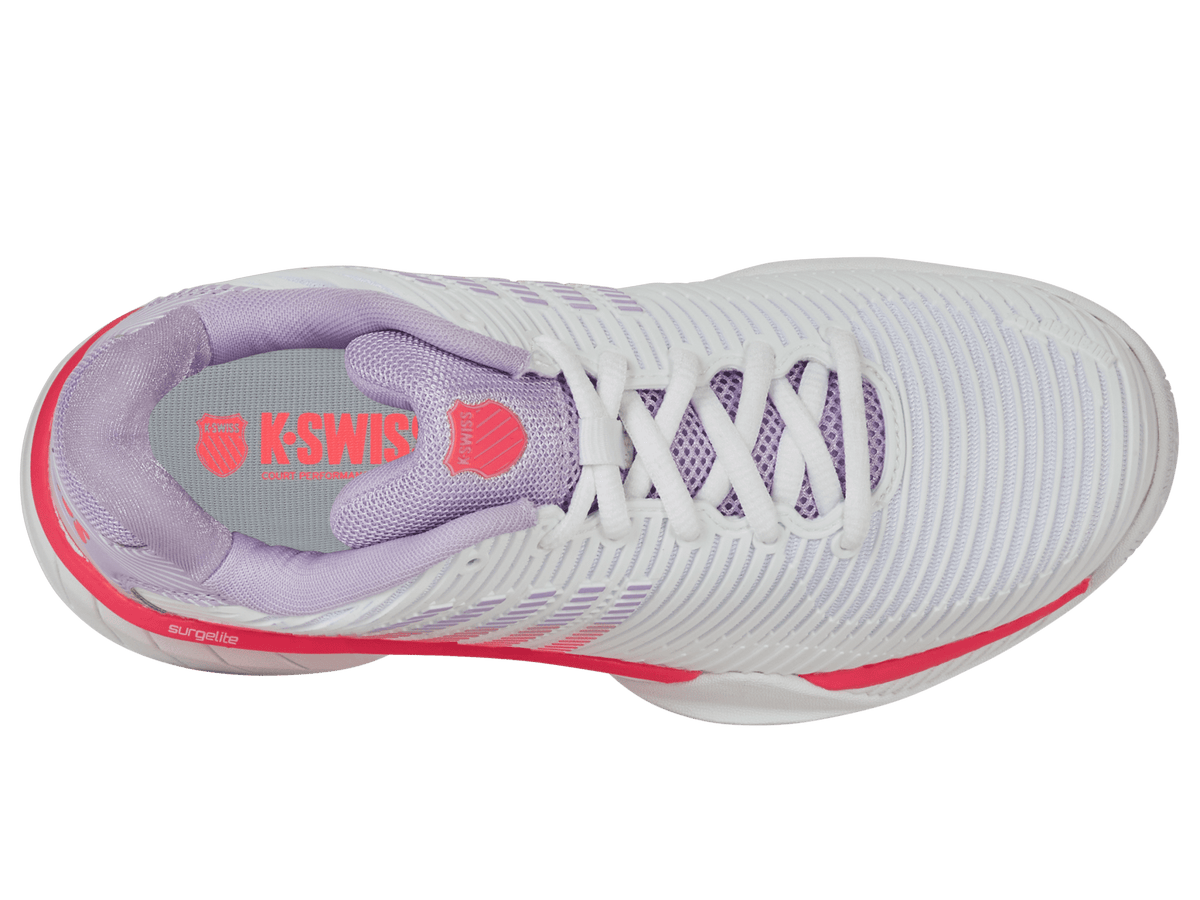 96613-182-M | HYPERCOURT EXPRESS 2 | WHITE/ORCHID PETAL/NEON BLAZE