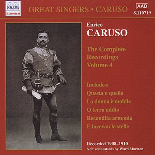 Caruso - Great Singers: Enrico Caruso Compl Recordings 4 - Music CD