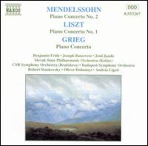 Mendelssohn / Liszt / Grieg / Frith / Banowetz - Piano Concertos - Music CD