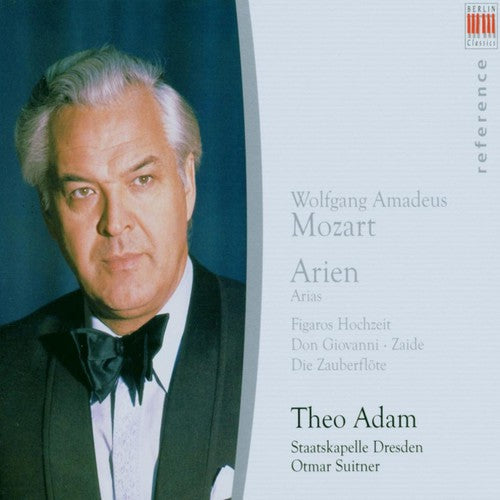 Mozart / Adam / Dre / Suitner - Theo Adams Sings Mzoart Arias - Music CD