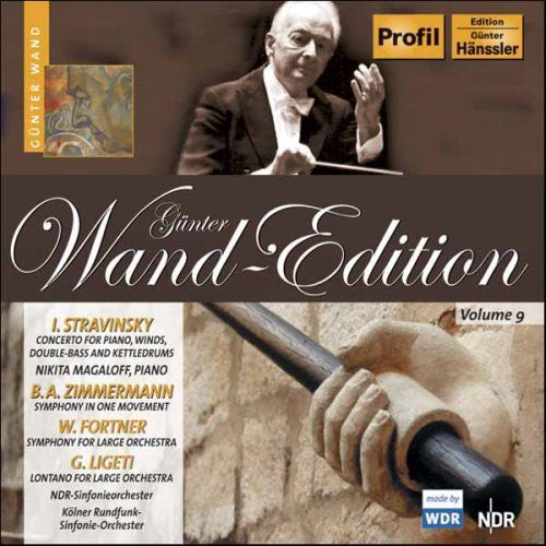 Stravinsky / Wand - Wand-edition: Concerto For Piano Winds & Double - Music CD