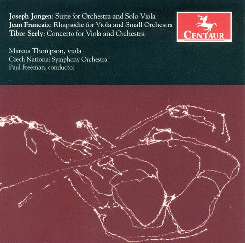 Jongen / Francaix / Czech Nat'l Orch / Freeman - Suite For Orchestra & Solo Viola - Music CD