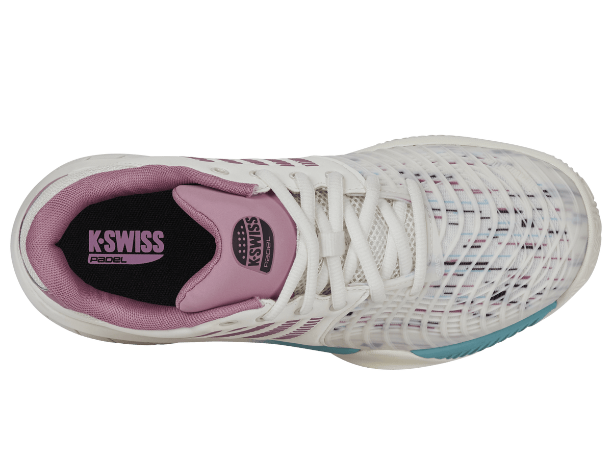 98900-966-M | EXPRESS LIGHT 3 PADEL | SNOW WHITE/LILAS/PASTEL TURQUOISE