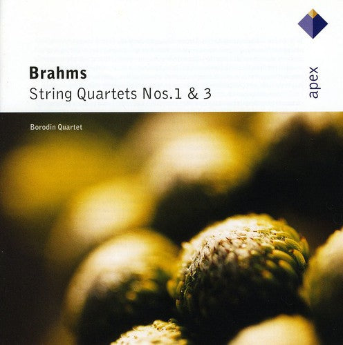 Brahms / Borodin Quartet - Brahms: Str Qrt Nos 1 & 3 - Music CD