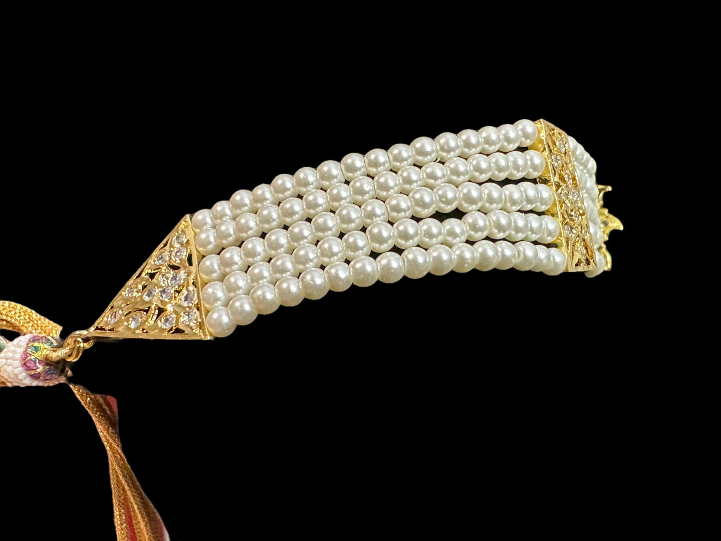 C337 Iza guluband with jhumka  (READY TO SHIP )