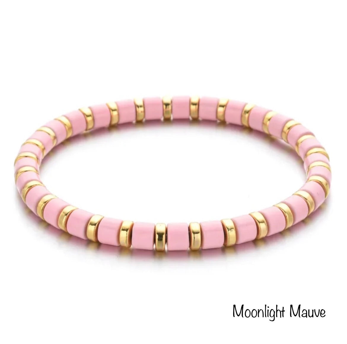 Enamel Beaded Charm Bar Bracelets - Charm Bar Styling