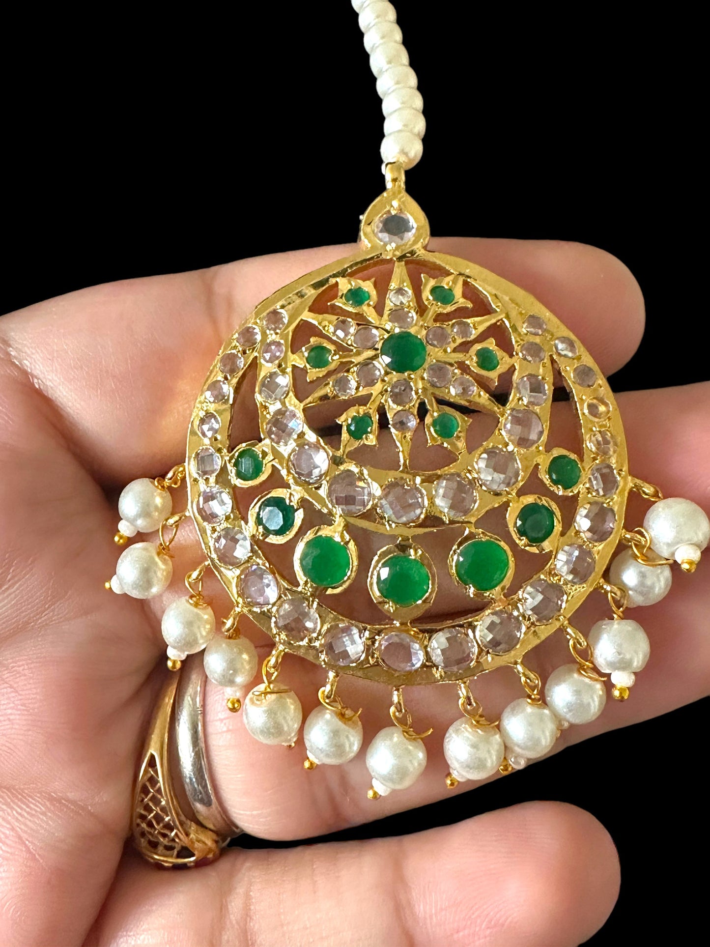 DJTK195 Isra tika in green ( READY TO SHIP  )