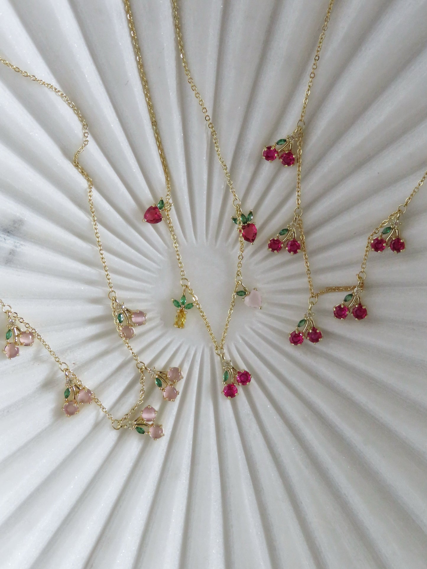 Cherry Necklaces - 3 Styles