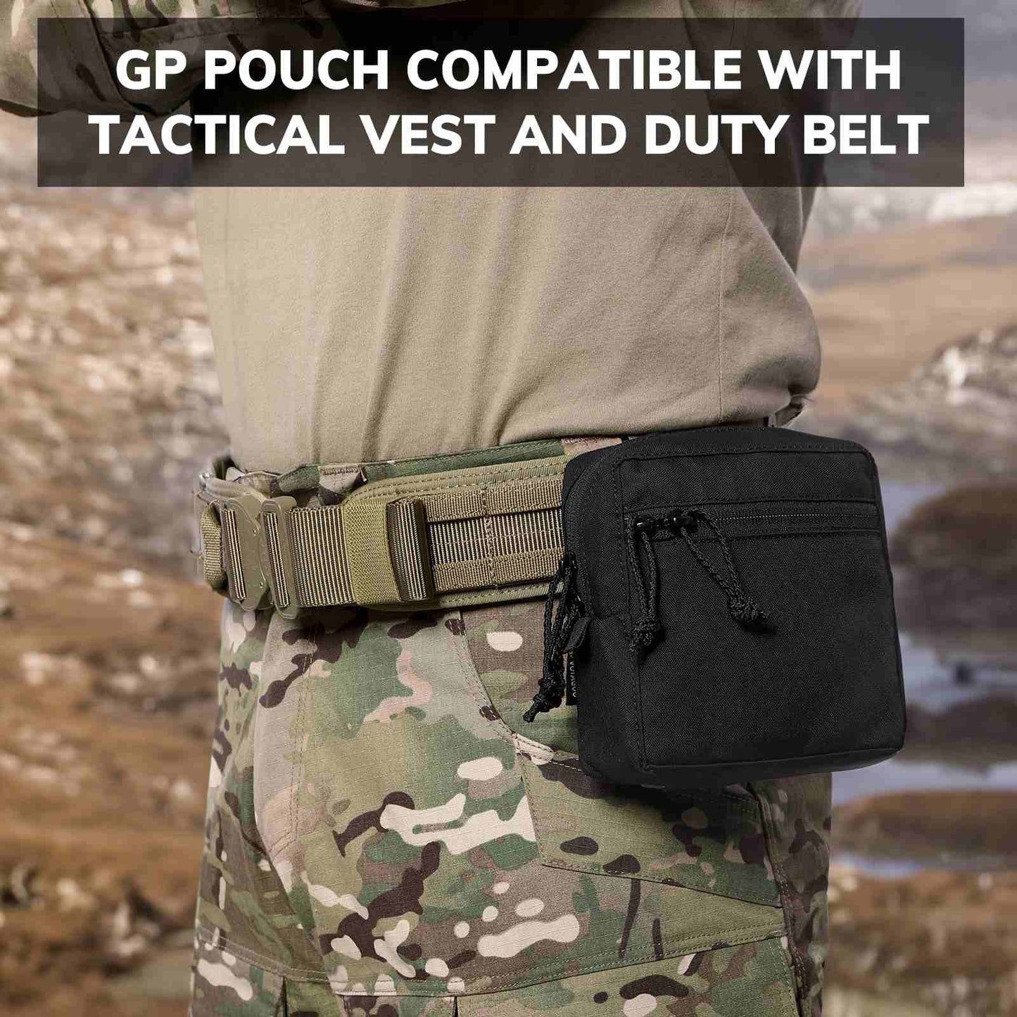 Votagoo GP Pouch MOLLE General Purpose Admin Pouches Small Utility EDC Pouch