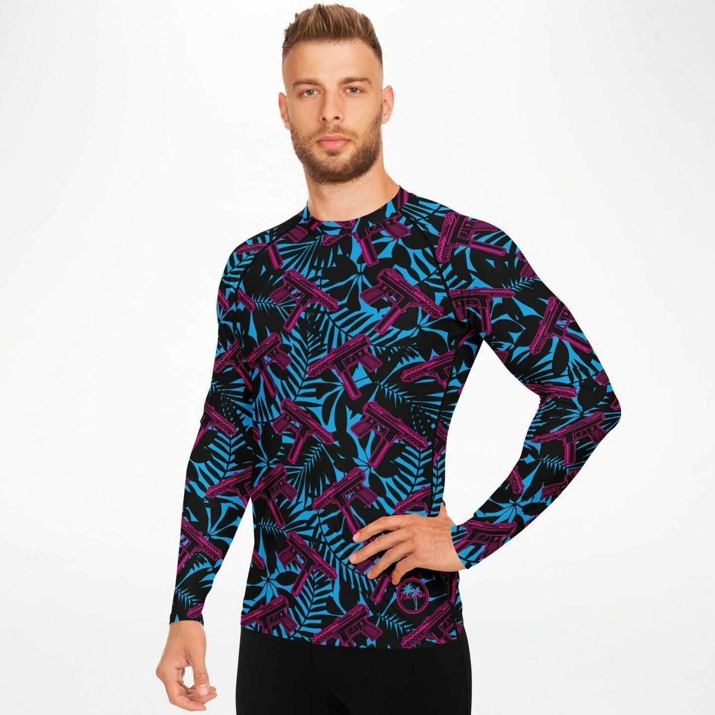 Rad Palm 9 Lives 2 Rash Guard