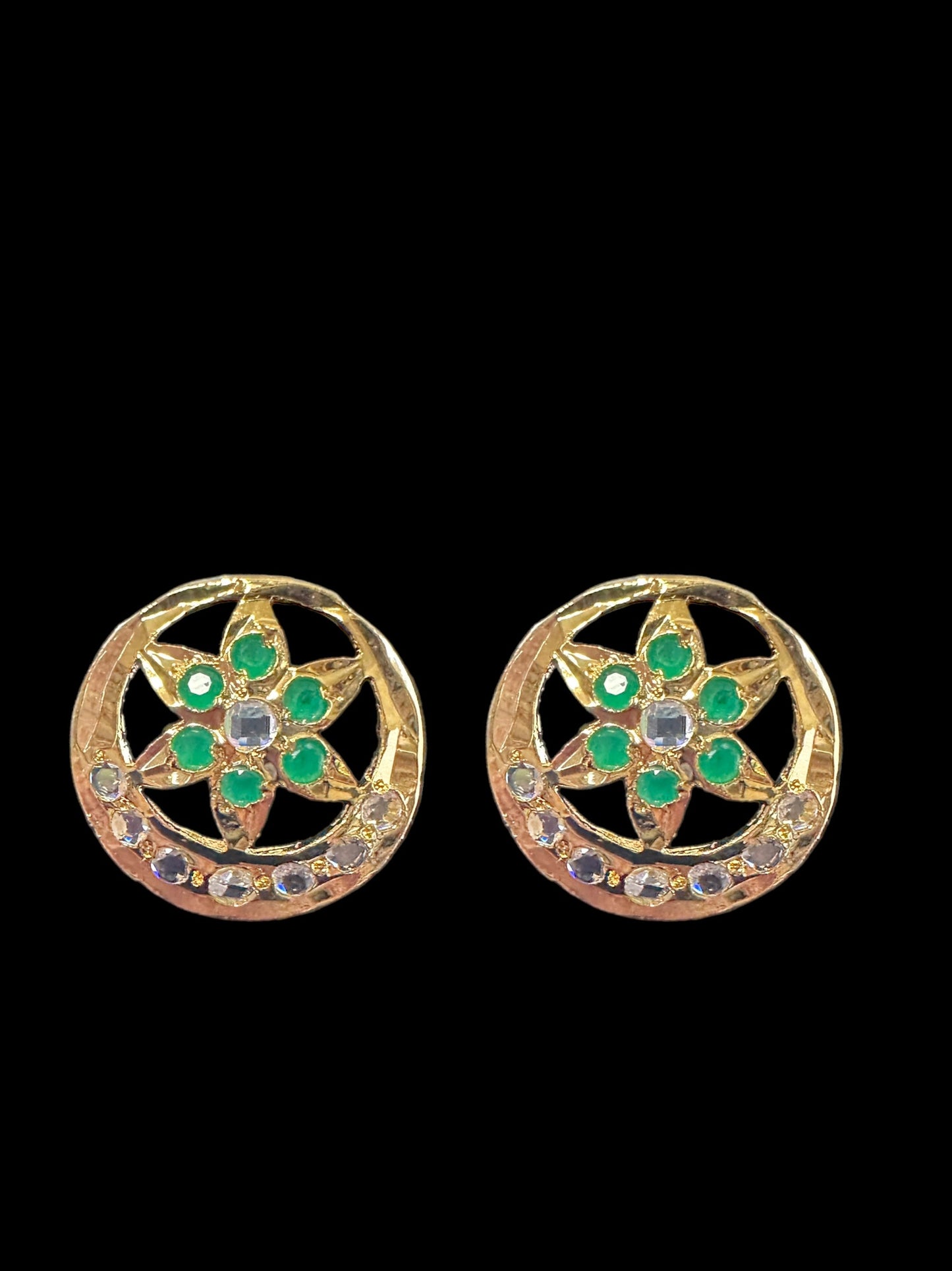 ET515 Seema gold plated tops ( READY TO SHIP )