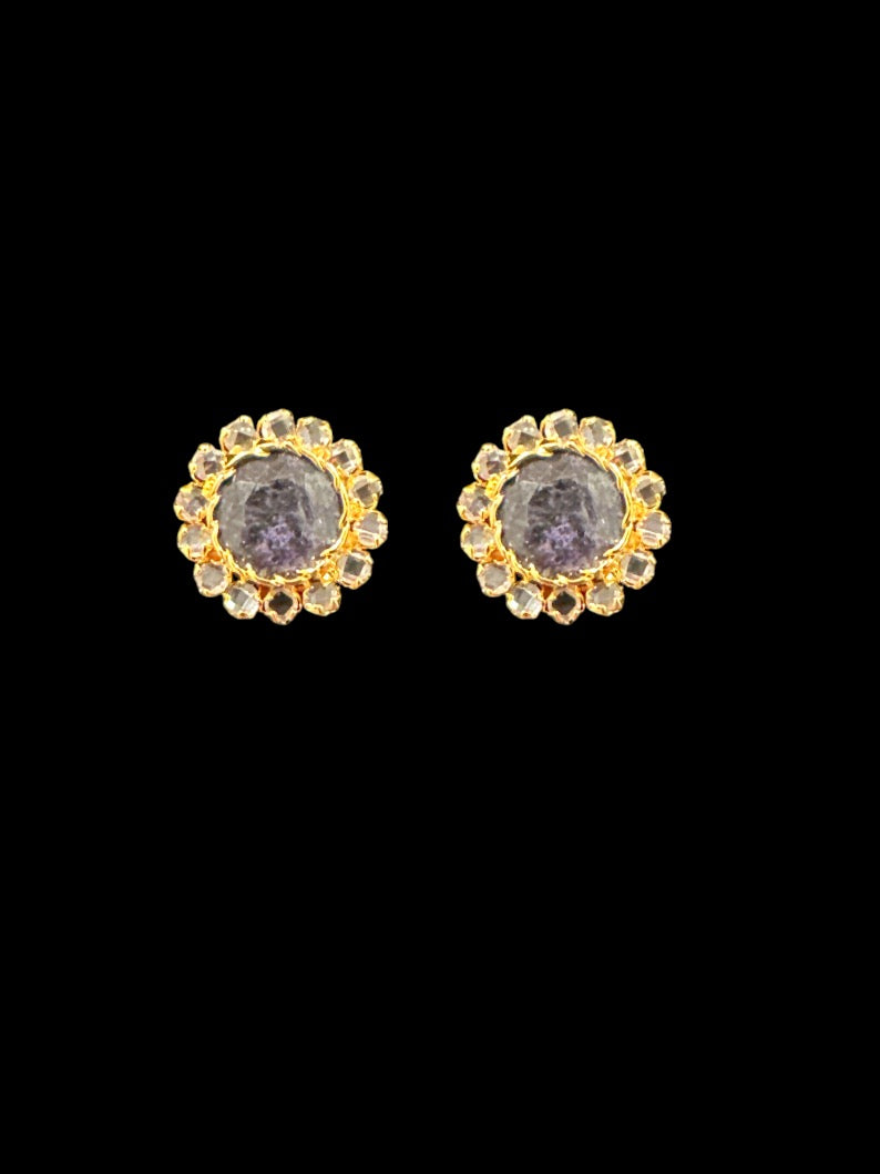 PS452 Pendant set with sapphire ( READY TO SHIP )