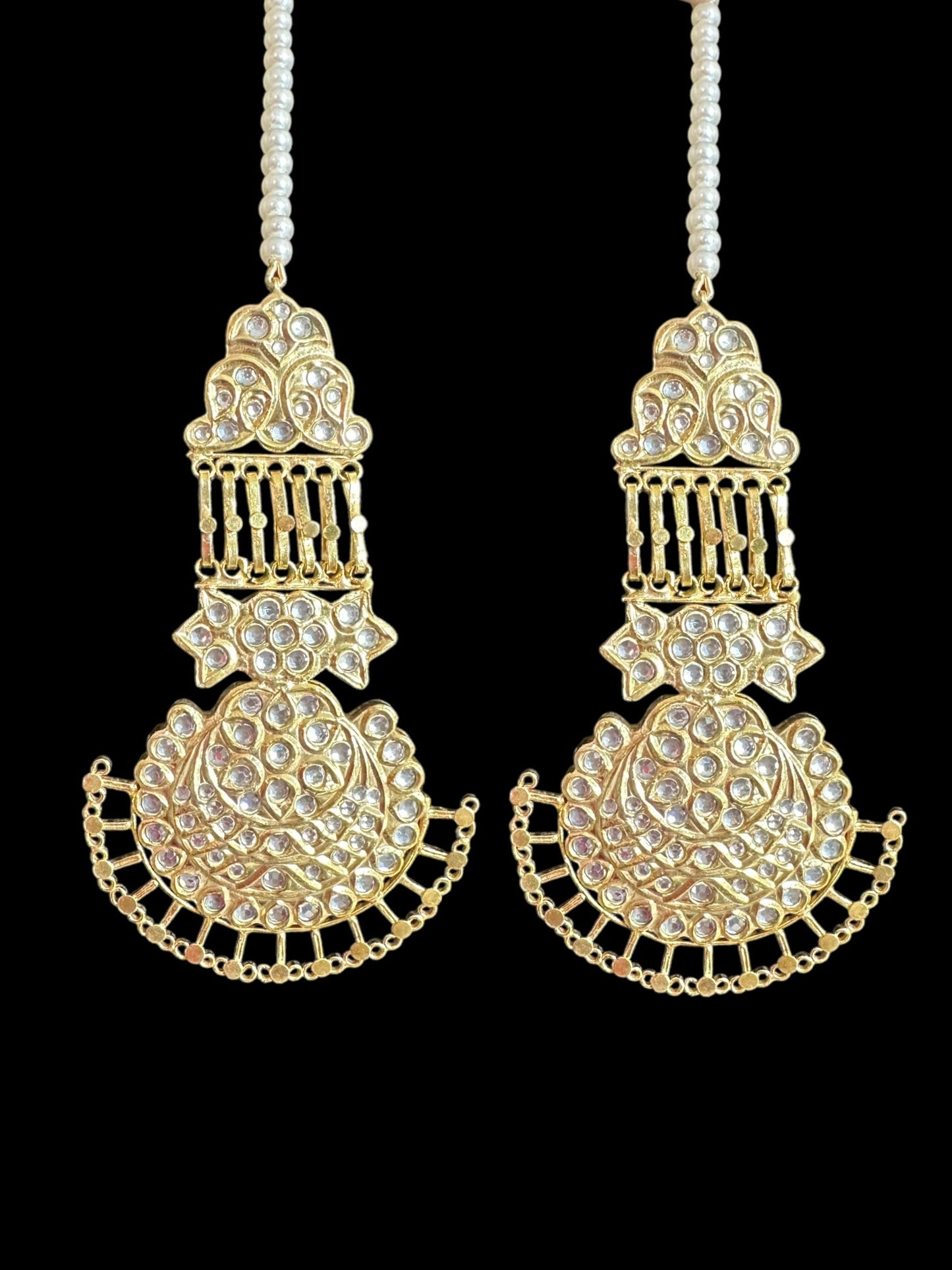 BR475 kundan Rani haar bridal set ( READY TO SHIP )
